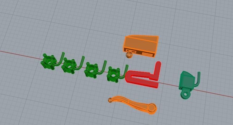 Bracelet N01490 3D print model_4