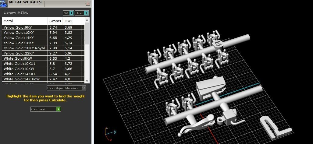 Bracelet N01490 3D print model_7