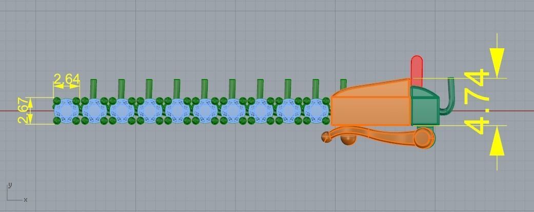 Bracelet N01490 3D print model_6