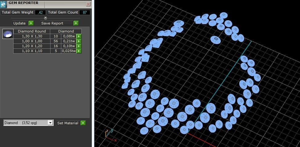 Ring lion N01473 3D print model_12