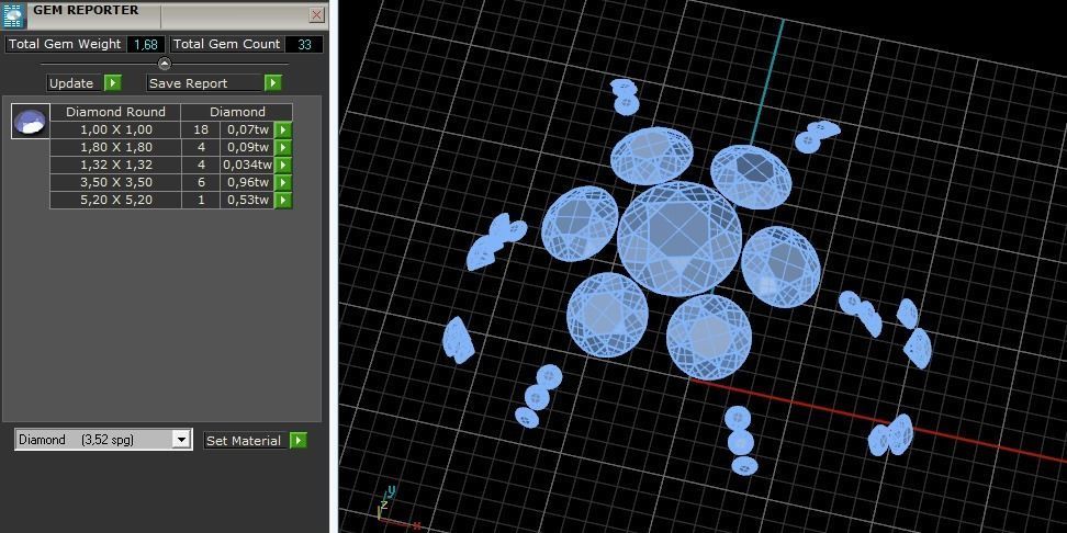Ring with scorpions N01468 3D print model_10