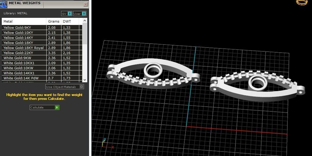 Bracelet Eye N011870 3D print model_8