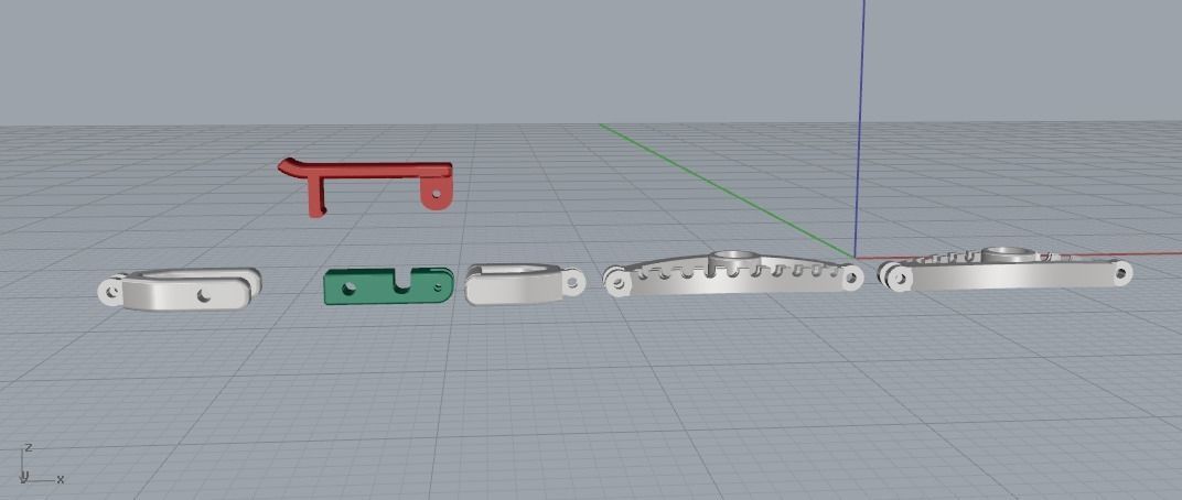 Bracelet Eye N011870 3D print model_3