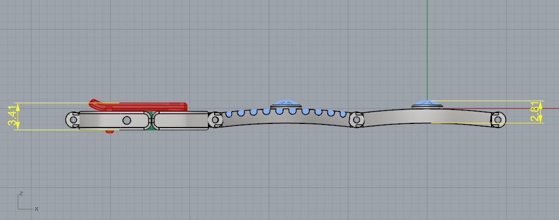 Bracelet Eye N011870 3D print model_6