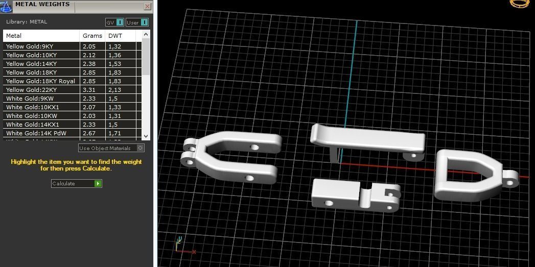 Bracelet Eye N011870 3D print model_7