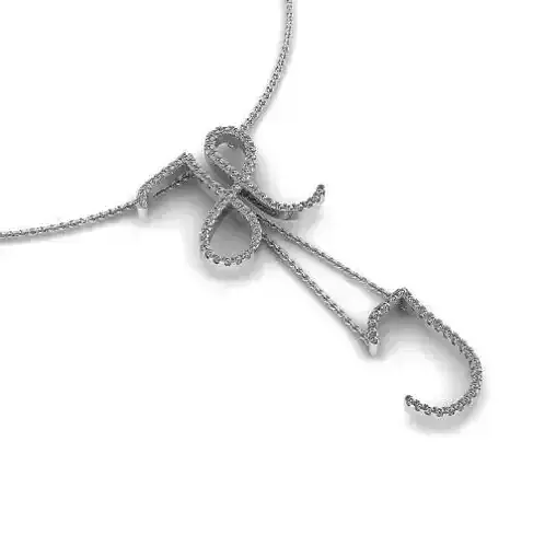 Pendant Letter H J N011863