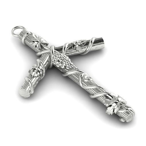 St Ninos cross N011861 3D print model_1