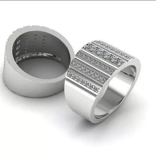 Ring N011859 3D print model_0