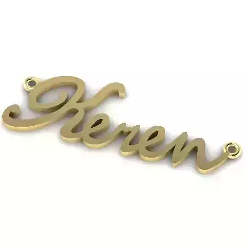 Pendant with the inscription KEREN N011857