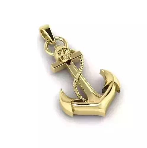 Yakr skull pendant N011846