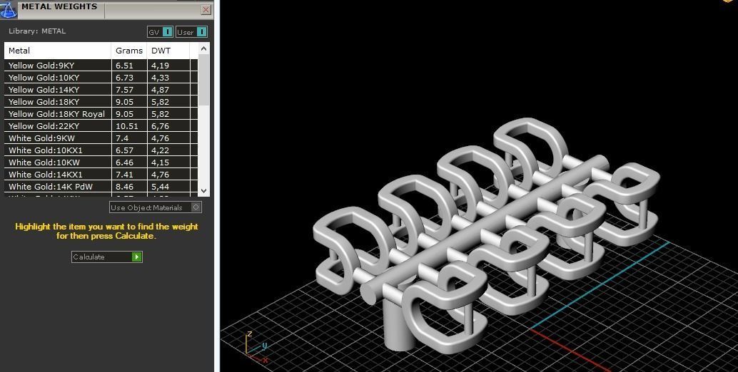 Byzantine chain N011843 3D print model_7