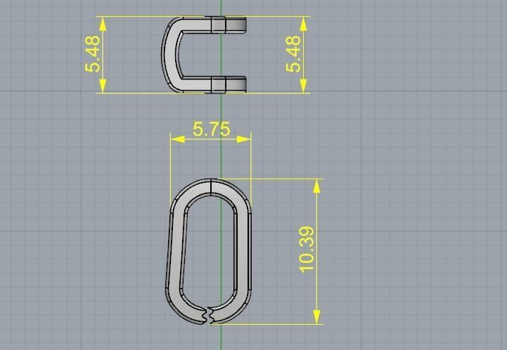 Byzantine chain N011843 3D print model_5