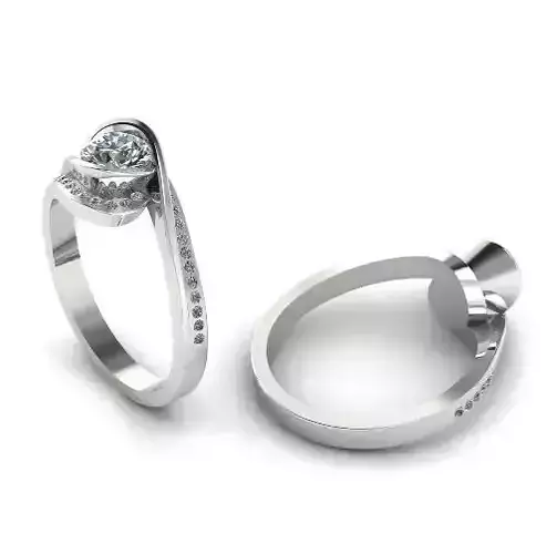 Womens ring 17mm N011923