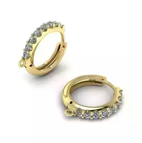 Earrings Round N011919