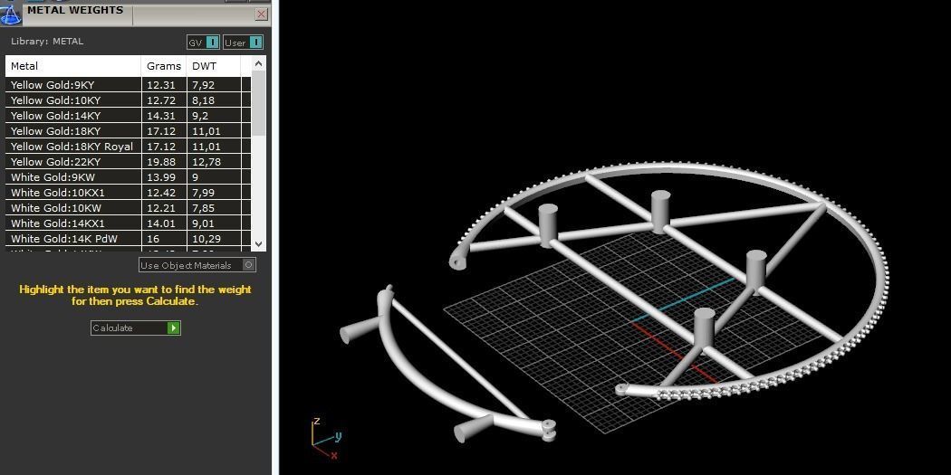 Necklace N011918 3D print model_7