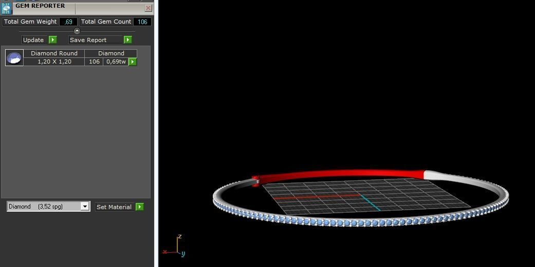 Necklace N011918 3D print model_8