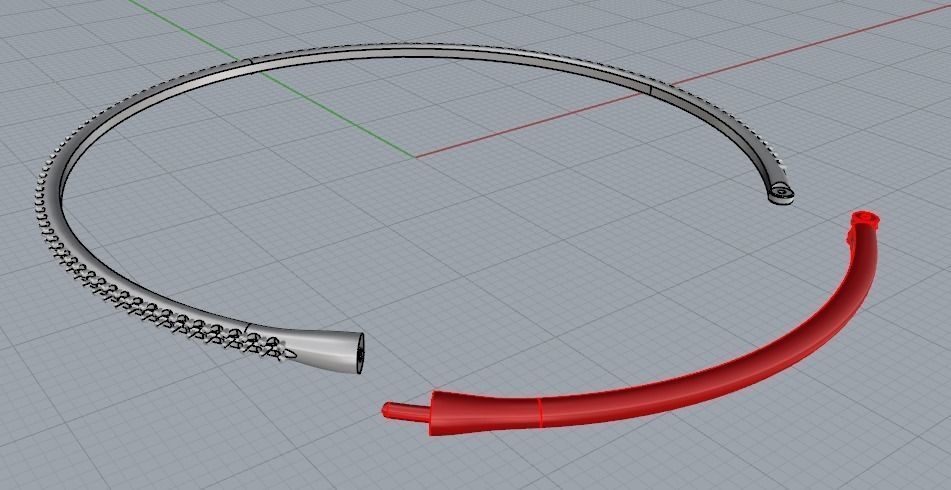 Necklace N011918 3D print model_2