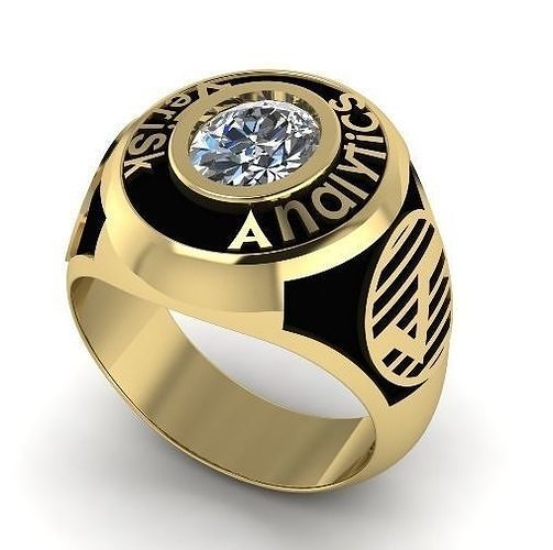 Analytics Verisk Rings N011908 3D print model