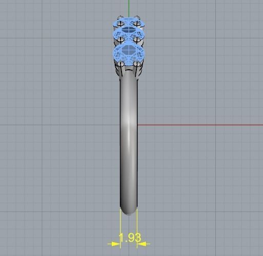 Soliter Ring N011902 3D print model_5