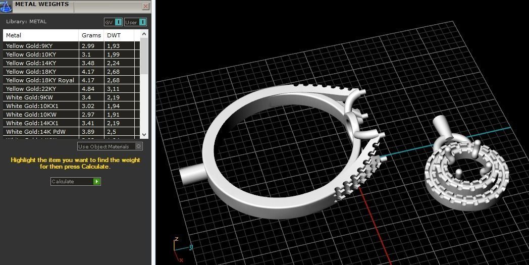 Ring 3dm stl obj N011901 3D print model_8