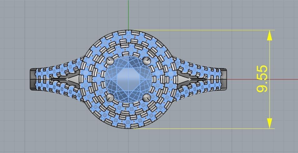 Ring 3dm stl obj N011901 3D print model_6