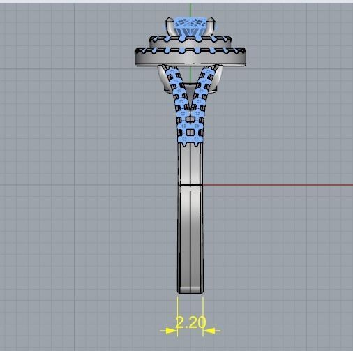 Ring 3dm stl obj N011901 3D print model_7