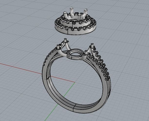 Ring 3dm stl obj N011901 3D print model_3