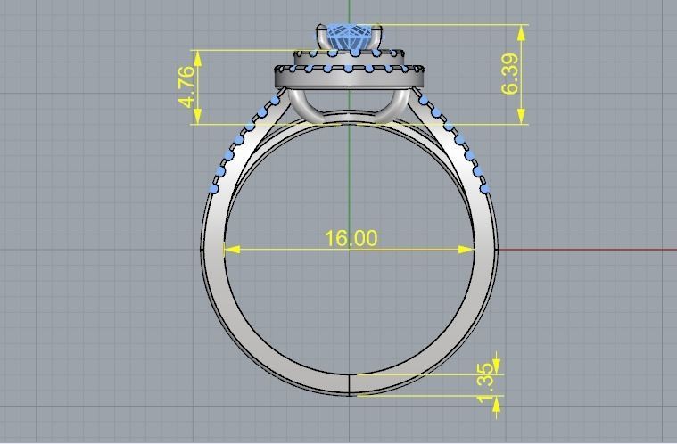 Ring 3dm stl obj N011901 3D print model_5