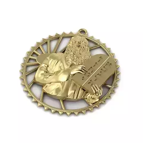 Pendant Hebrew alphabet N011897