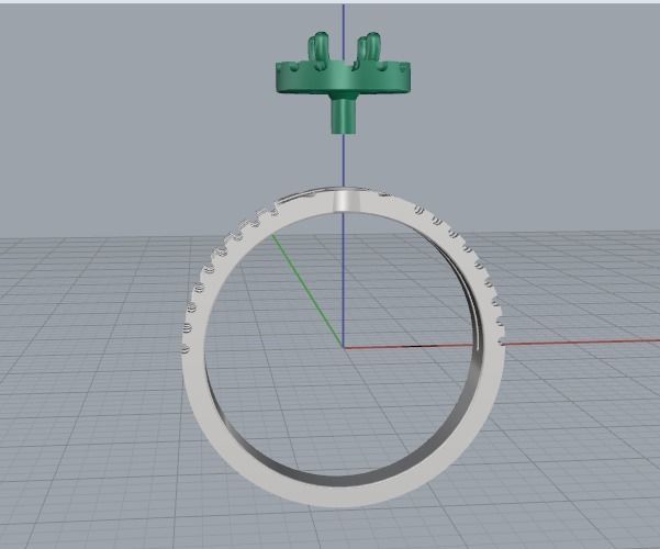 Ring N011896 3D print model_3