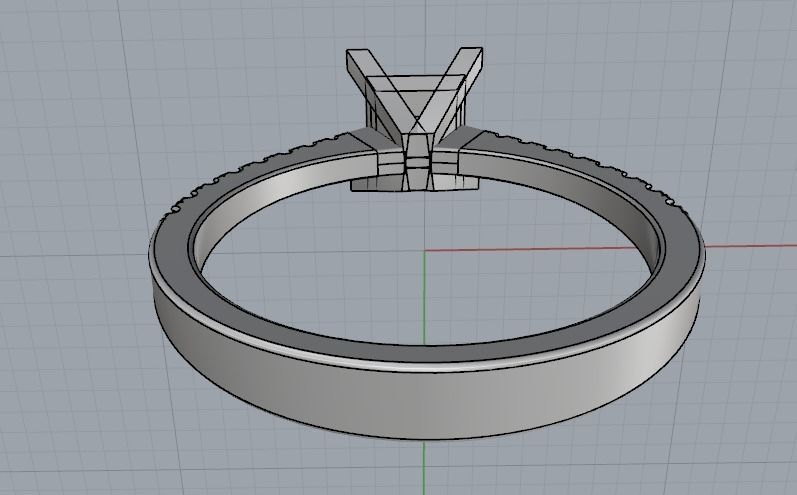 Soliter Ring N011895 3D print model_4