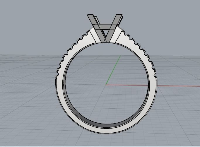 Soliter Ring N011895 3D print model_3