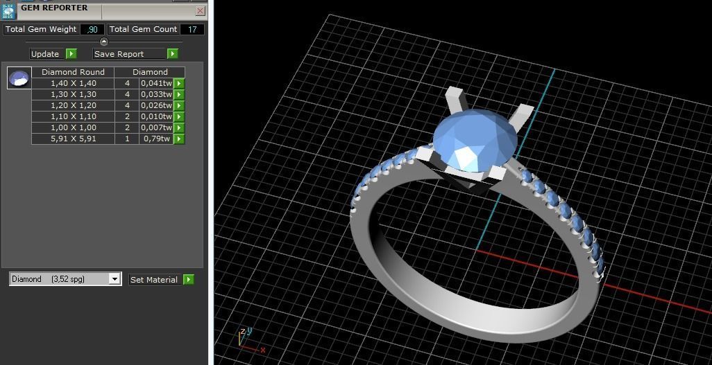Soliter Ring N011895 3D print model_8