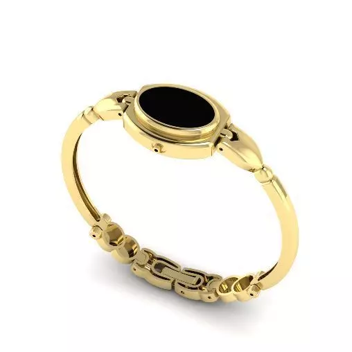 Bracelet watch N011887 3D print model_0