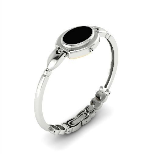 Bracelet watch N011887 3D print model_1