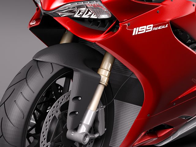 Ducati 1199 Panigale 3D model_2