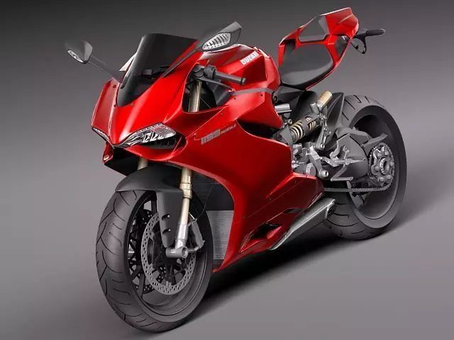 Ducati 1199 Panigale 3D model_0