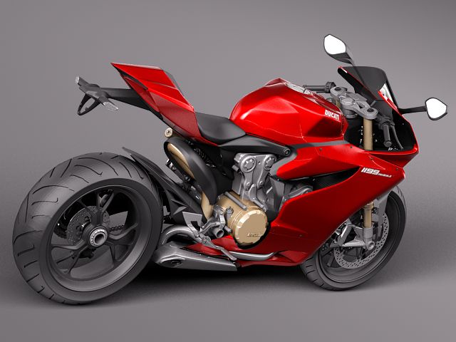 Ducati 1199 Panigale 3D model_4