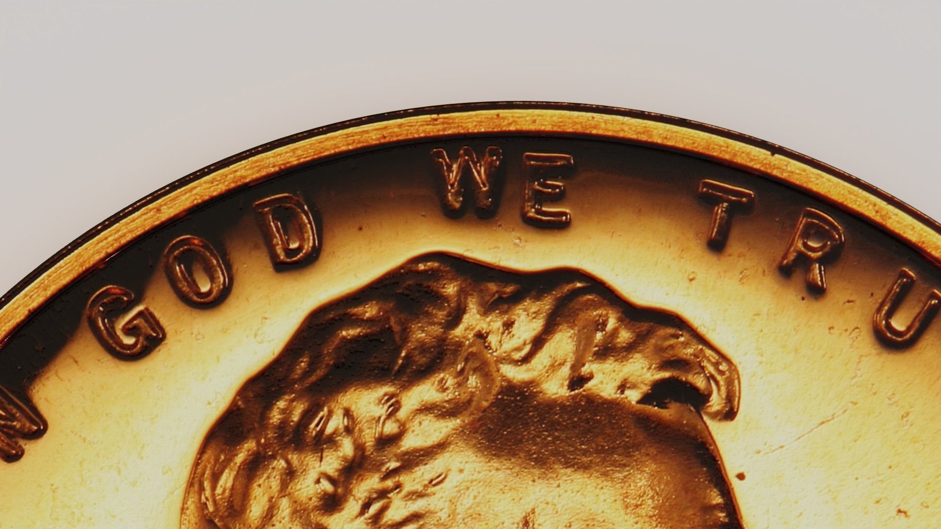 Penny Coin USA 3D model_9