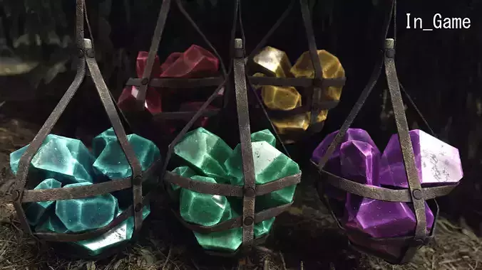 Hanging Crystal Light