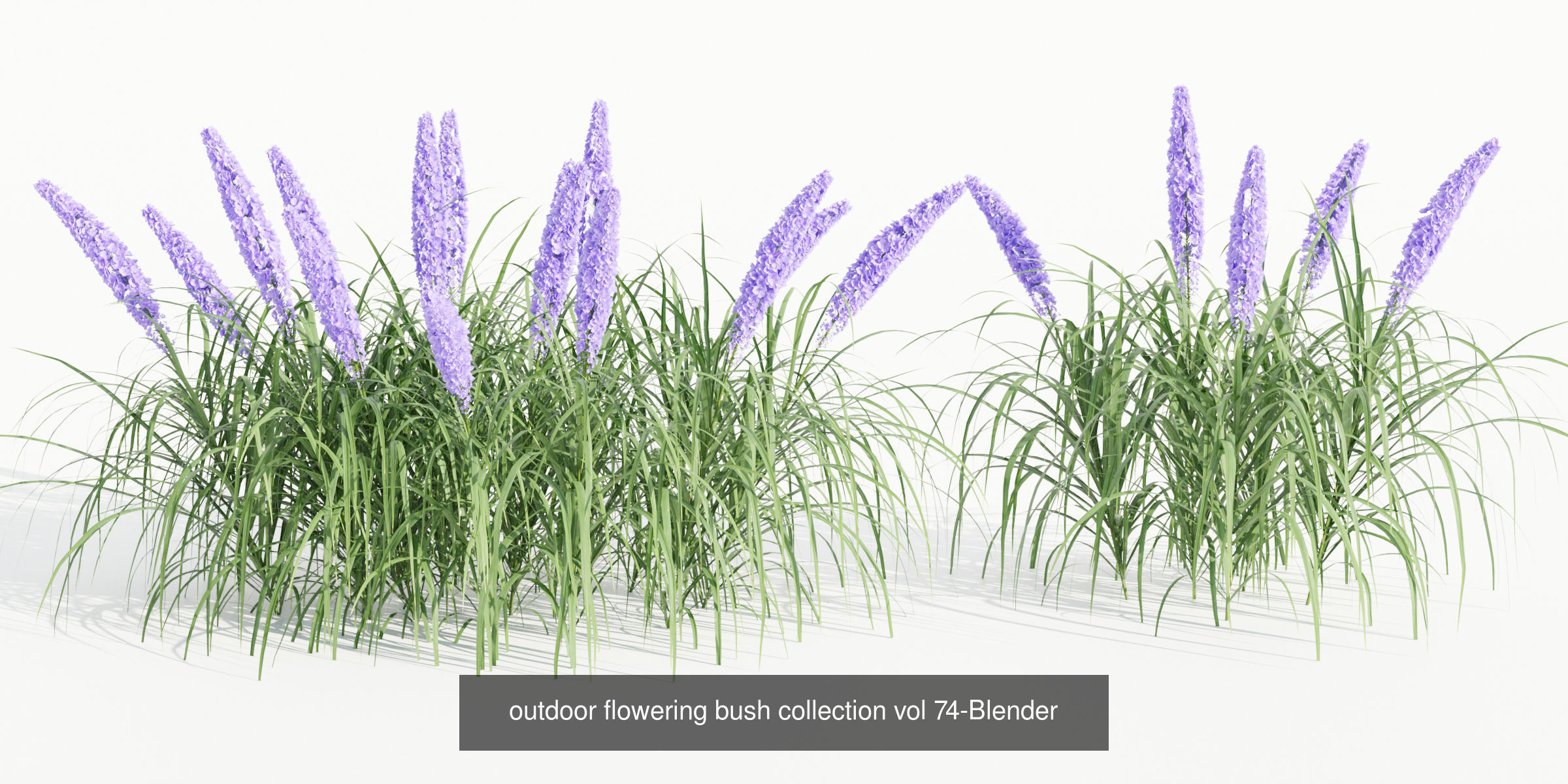 55 Bushes Collection-Blender-3DModel _19