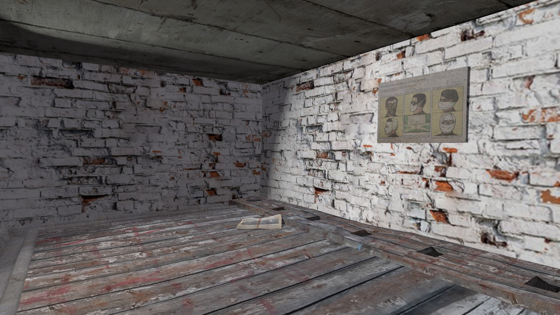 abandoned industrial site with underground bomb shelters Low-poly 3D model_19