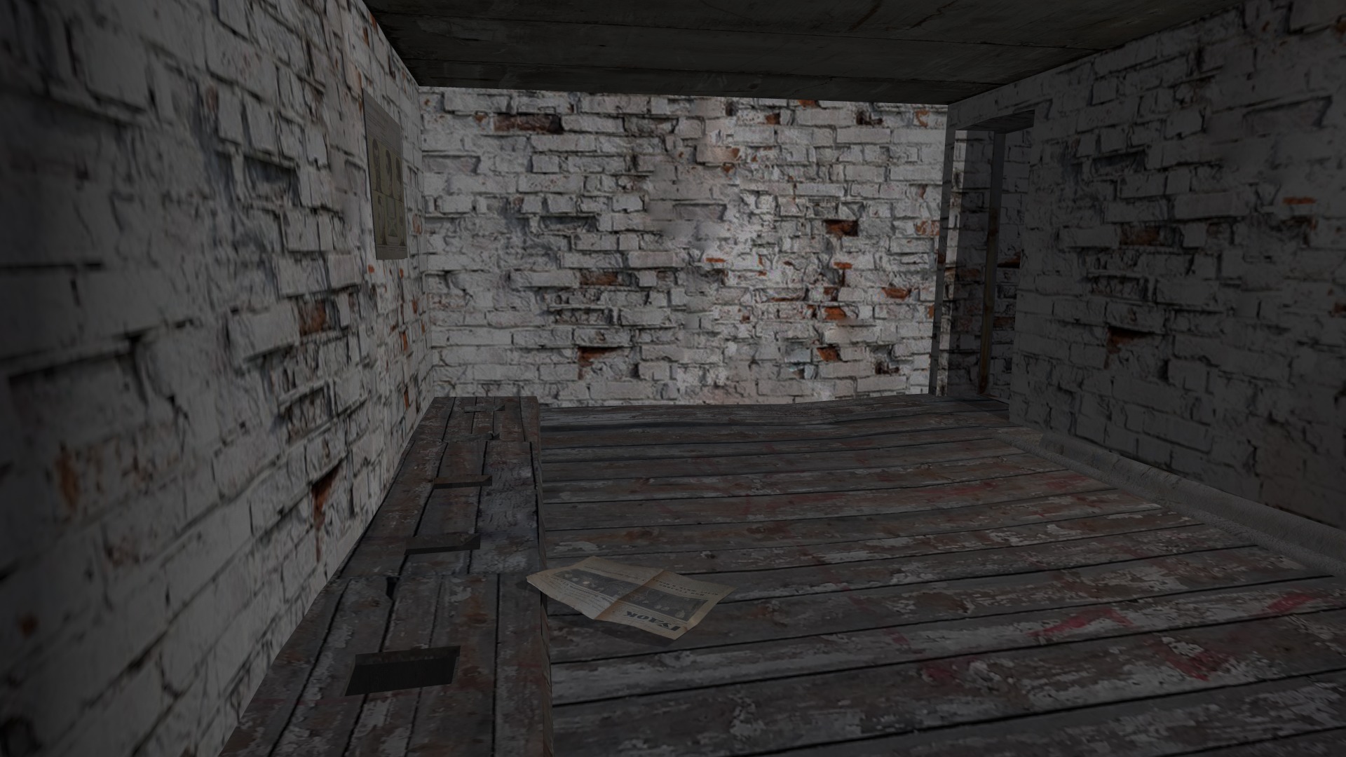 abandoned industrial site with underground bomb shelters Low-poly 3D model_21