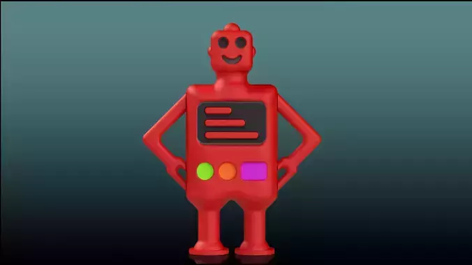 Robot Figurines Easy Print Classroom Pack Free 3D print model Robot Figurines Easy Print Classroom Pack Free 3D print model