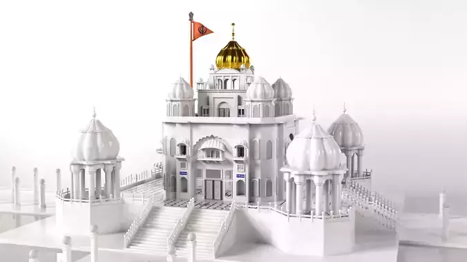 Gurudwara 3D Model