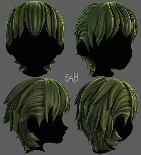 3D Hair style for boy V120