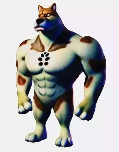 Dog meme 3D print model