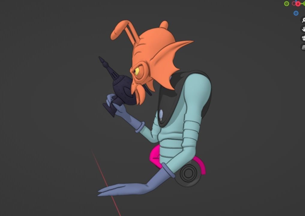 Kid Cosmic Chuck 3D print model_9