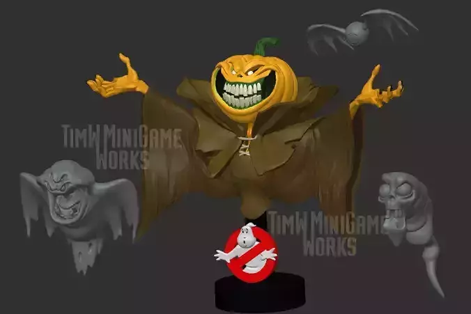 Samhain character bust Real GB - Come To Me My Little Ones