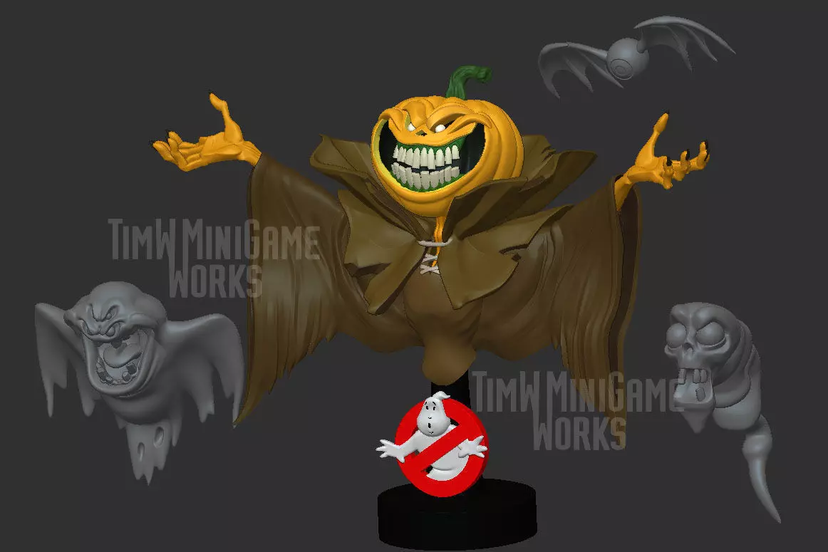 Samhain character bust Real GB - Come To Me My Little Ones 3D print model_0